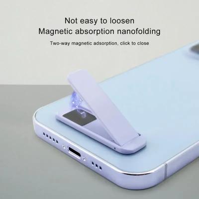 Desktop Lazy Holder Stand Folding Invisible Metal Phone Holder for IPhone IPad Xiaomi Huawei Tablet Universal IPhone Accessories
