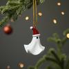 1pc Halloween & Christmas Decoration - Cute Hanging Ornament with Chains, Lightweight Resin Tree Decor for Indoor/Outdoor
