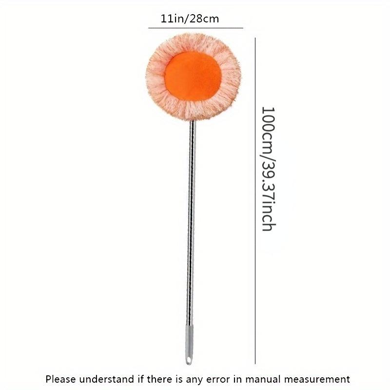 

Универсальная потолочная швабра для легкой уборки пыли и влажной уборки — гибкая, раздвижная конструкция для полов, стен, плитки и стекла — идеально подходит для домашнего использования 1set