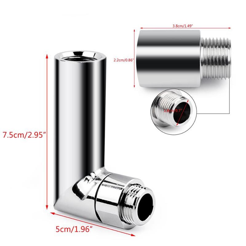 3PCS Car Oxygen Sensor 90 Degree Bung Extension Universal Angled Extender Spacer Accessories