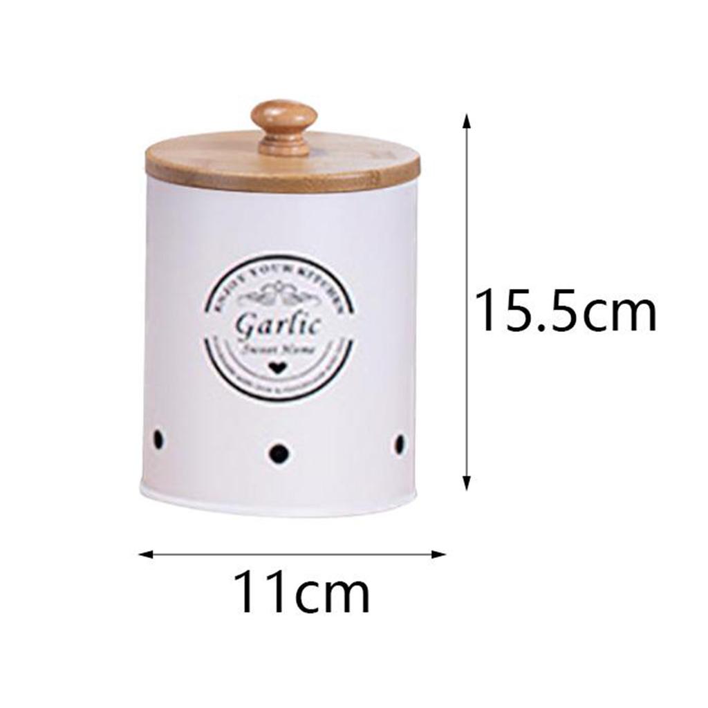 1/3 Pcs Garlic Potato Onion Keeper Fruit Pot/Storage Box Kitchen Storage Canisters Set Food Container Jars Buckets with Lid