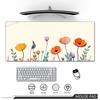 Carpet Gamer Mouse Pads Flowers Design Desk Mat Large Anime nonSlip rubber base gamer pc Keyboard Gamer mat Mouse Padss