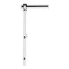 Puerta de Granero Plegable Doble, 914 x 2134 mm, MDF con Vidrio Templado Puertas Correderas Plegables Dobles para Armario, Kit de Herrajes Incluido, Diseño Ahorrador de Espacio, Pre-ensamblado