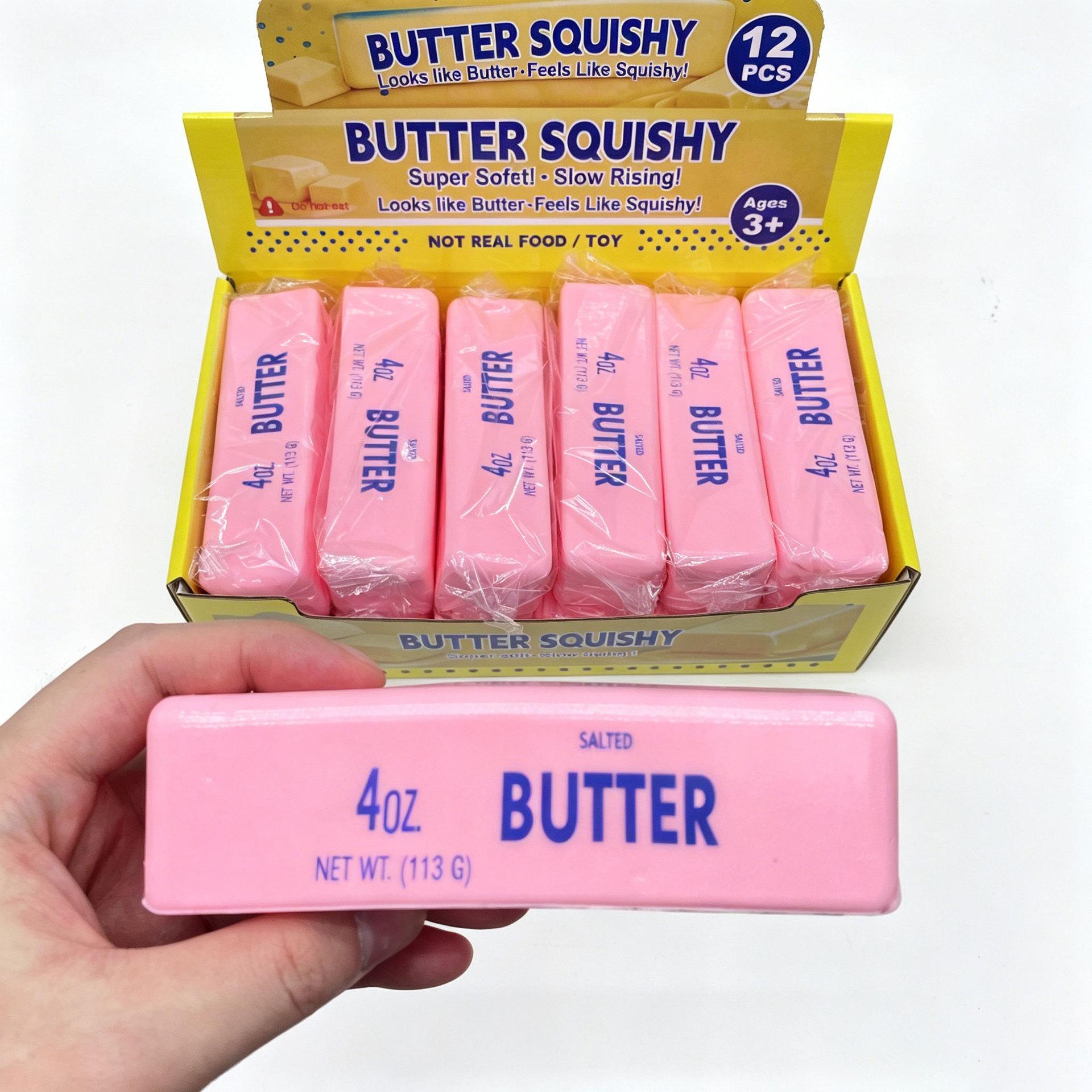 Butter Squishy Pink Strawberry Slow Rising
