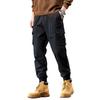 Fleece Overalls Men's Autumn and Winter Trendy Brand Loose Harlan Leggings American Retro Multi-pocket Casual Pants Thickened