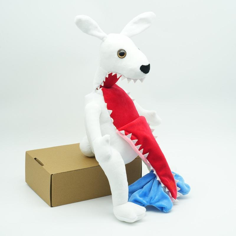 New Evil Rabbit Plush 99 Nights in the Forest Plush Horror Character Soft Stuffed Doll Decorative Collectible Gift for Game Fans