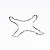 1pcs Gas Stove Support Stand, Stainless Steel Stand, Camping Iron Stove Ring, Heat Diffuser, Small Pot Stand, Kitchen Cooking