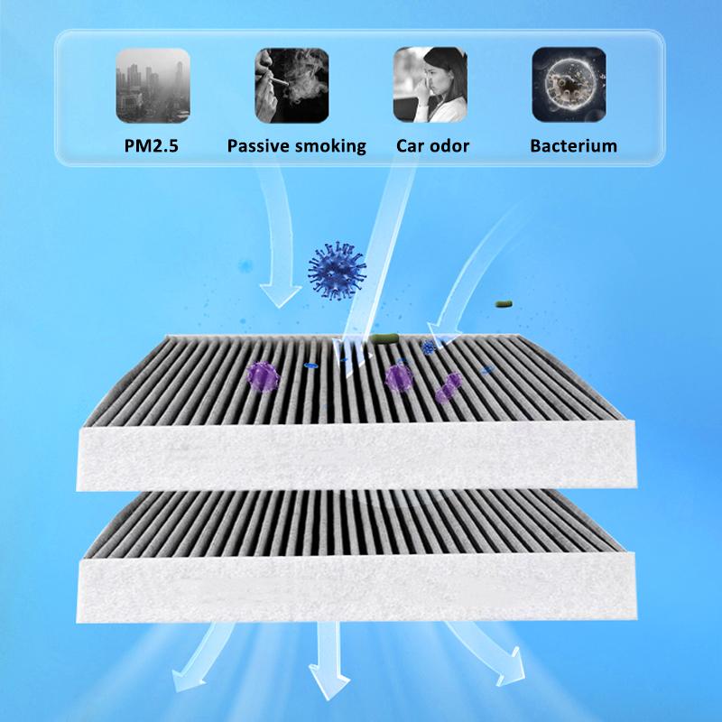 Suitable For Kia Niro DE 2017~2022 2019 2021 MK1 28113G2100 New Car Activated Carbon Air Filter Cabin Filter Auto Accessories