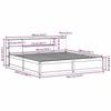 VidaXL Bed Frames Without Mattress Wax Brown 180x200cm Solid Pine Wood, Bed, Solid Wood Bed Frame, Bedroom Furniture 3323409
