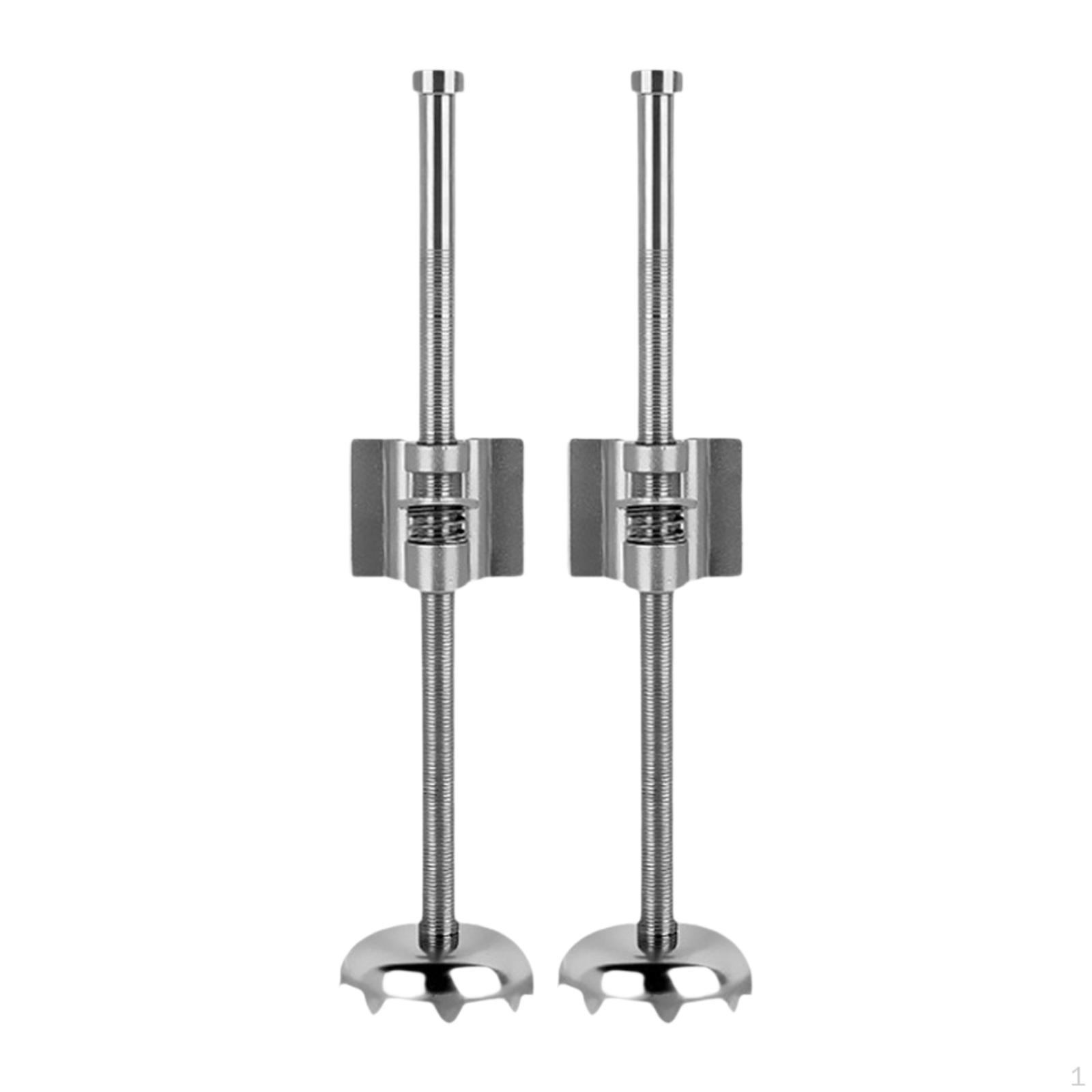 

2 шт. Опорные ножки для рыболовного ящика для снастей серый