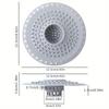 1/2 Stück Silikon Anti-Verstopfungs-Haarfänger Haarstopper Pad Duschbodenablaufabdeckungen Spülen Sieb Filter Badezimmer KücheAnti