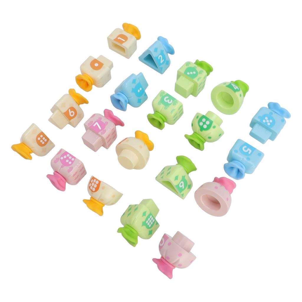 Number Matching Toy Color Shape Recognition Fine Motor Skill Educational Candy Shaped Number Countin