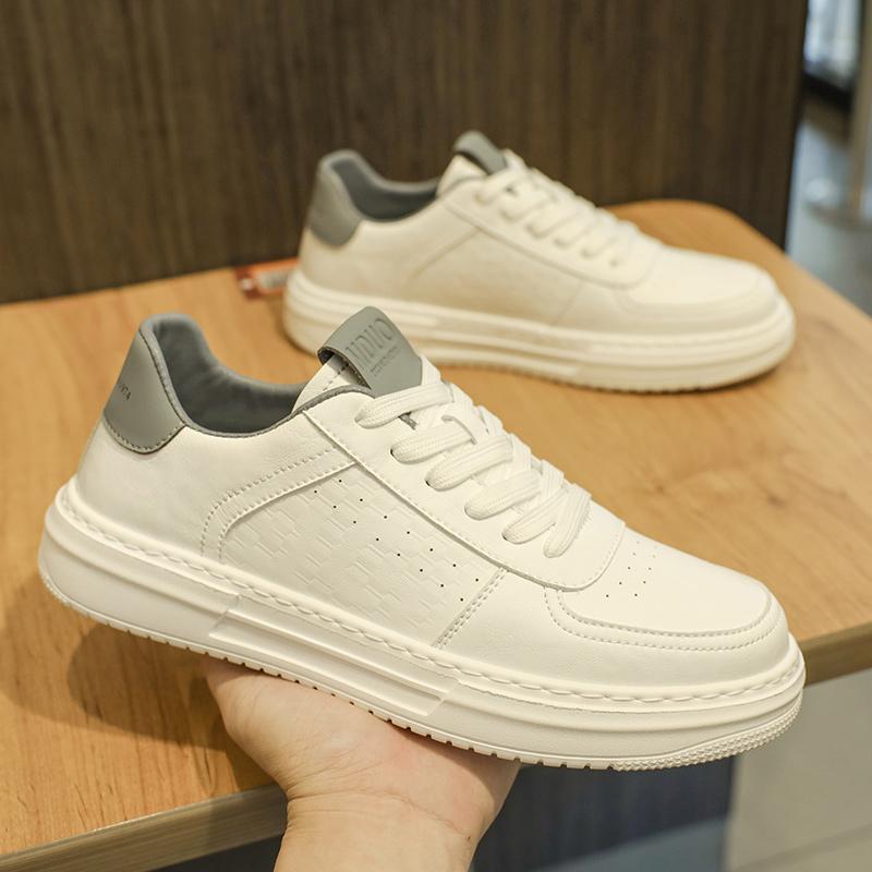 Xiaobai autumn new casual board shoes white shoes leather shoes sports trendy shoes