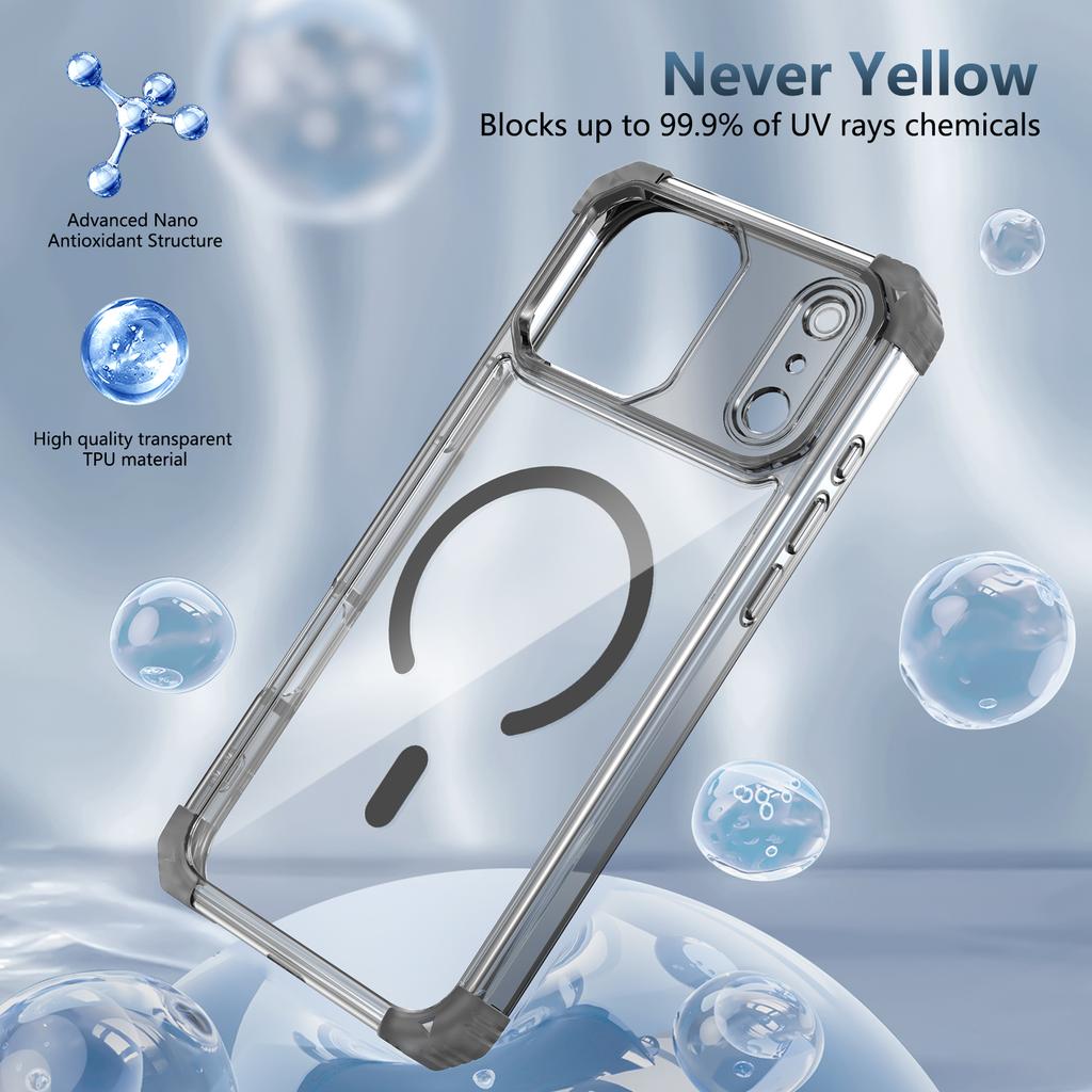 for iphone17 Shockproof Cell Phone Accessories Arylic Case for Iphone 17 Pro Max Plus 17 Air 16 Pro Iphone17 Iphone16