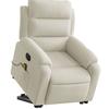 VidaXL Electric Massage Recliner, Relaxation Chair with Adjustable Backrest and Footrest, Seat of 3205134