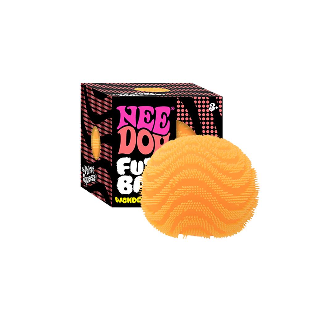 Needoh Fuzz Ball Wonder Waves Sensorischer Stressabbau Fidget Spielzeug, Schreibtisch Sensorik Würfel, Anti-Angst Fokus Quetschspielzeug