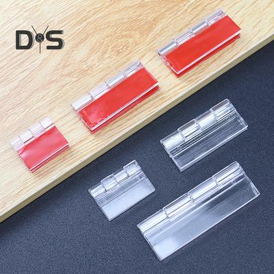 1/5Pcs Acrylic Clear Hinges Self-Adhesive Folding Hinges Simple Installation Cabinet Drawer Replacement Hinges Hardware Tools