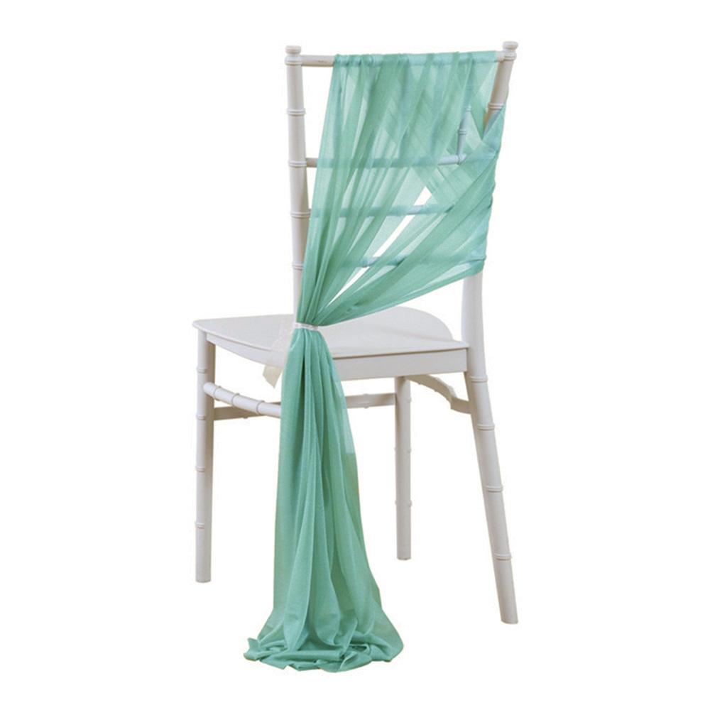 1050PCS Chiffon Chair Sashes Cover Aisle Decorations Draping Fabric Wrinkle-Free With Tie for Party Wedding Decorate Banquet 10 pcs тиффани синий 4550₽
