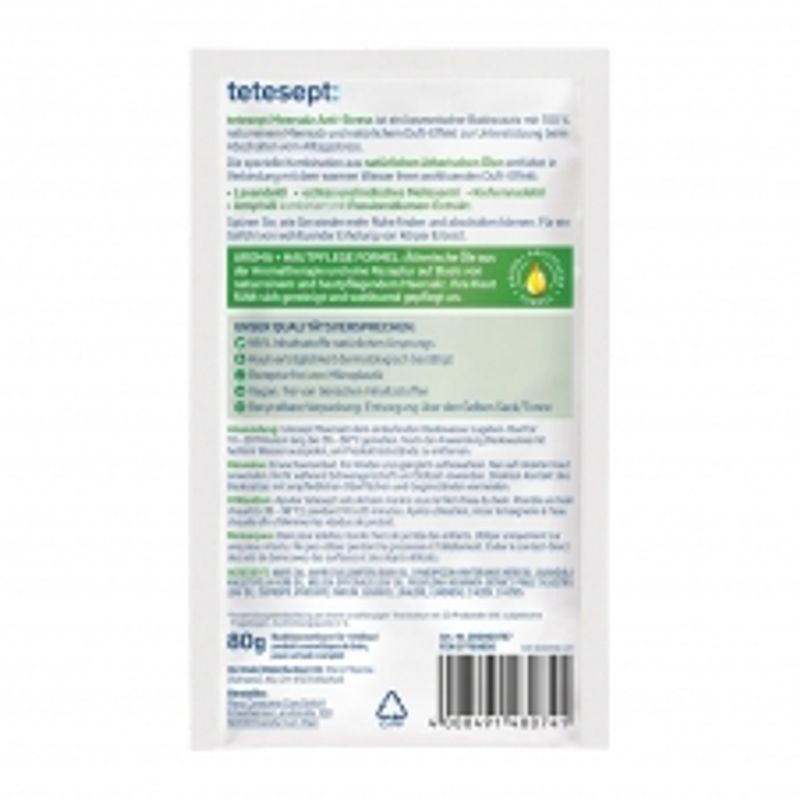 Tetesept Lavender & Melissa Salt Bath 80g