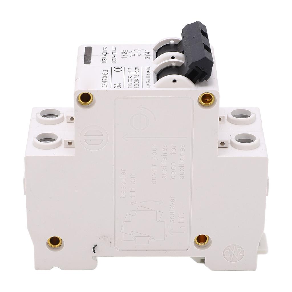 AC DC Miniature Circuit Breaker 2P 6A 400V DIN Rail Mount for Solar PV System DZ47X 63
