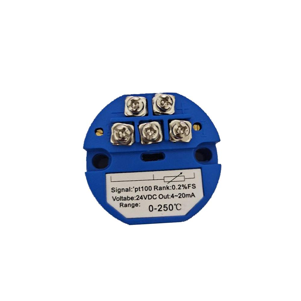 PT100 0-600℃ Temperature Sensor Transmitter 4-20MA Output DC24V