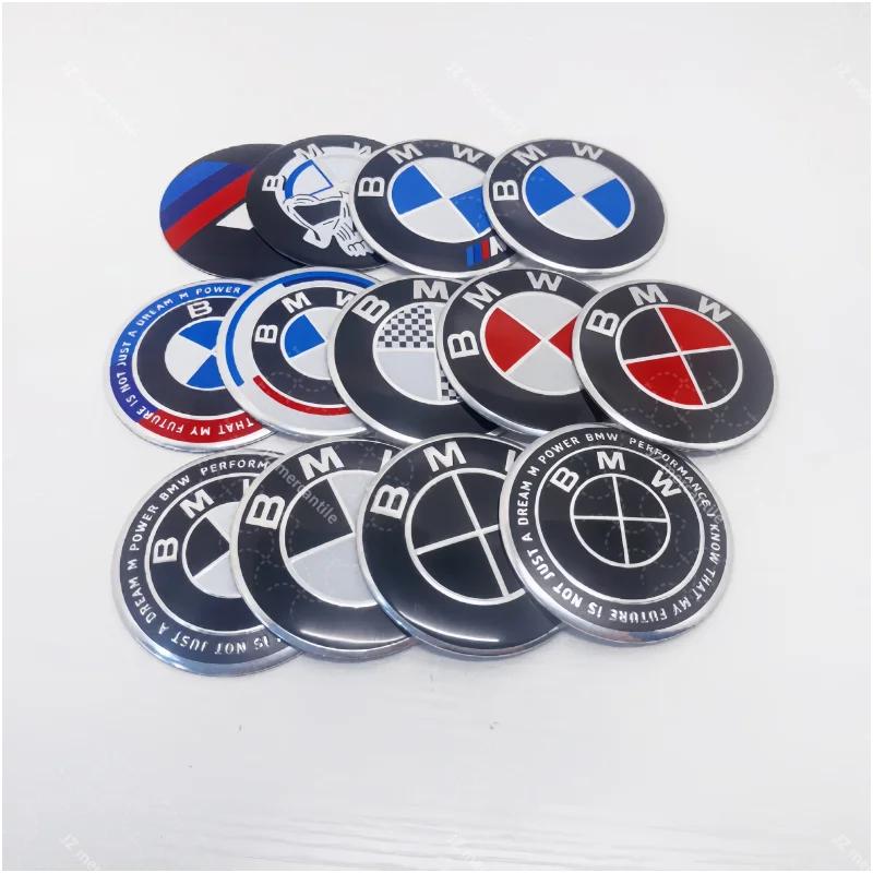 4pcs-60mm automobile wheel hub sticker logo rim cover badge For BMW X1 X3 X5 X6 Z4 M2 M3 M4 modified hub center sticker