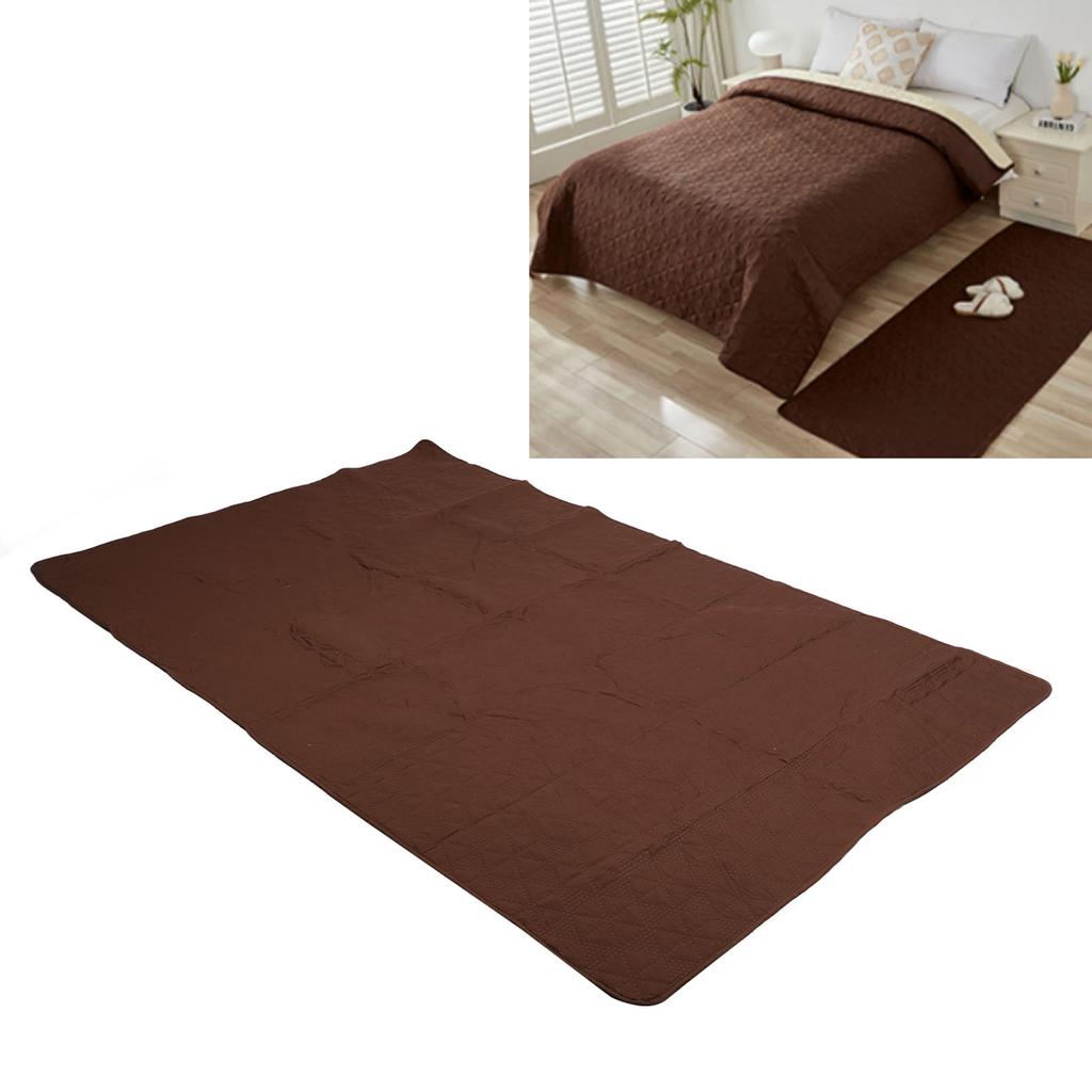Waterproof Dog Bed Cover Slip Resistant Washable Pet Blanket Sofa Couch Furniture Protector for Cat Puppy Brown