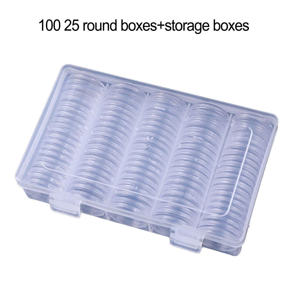 Carefully Trimmed Coin Storage Box Circularly Coating Coin Commemorative