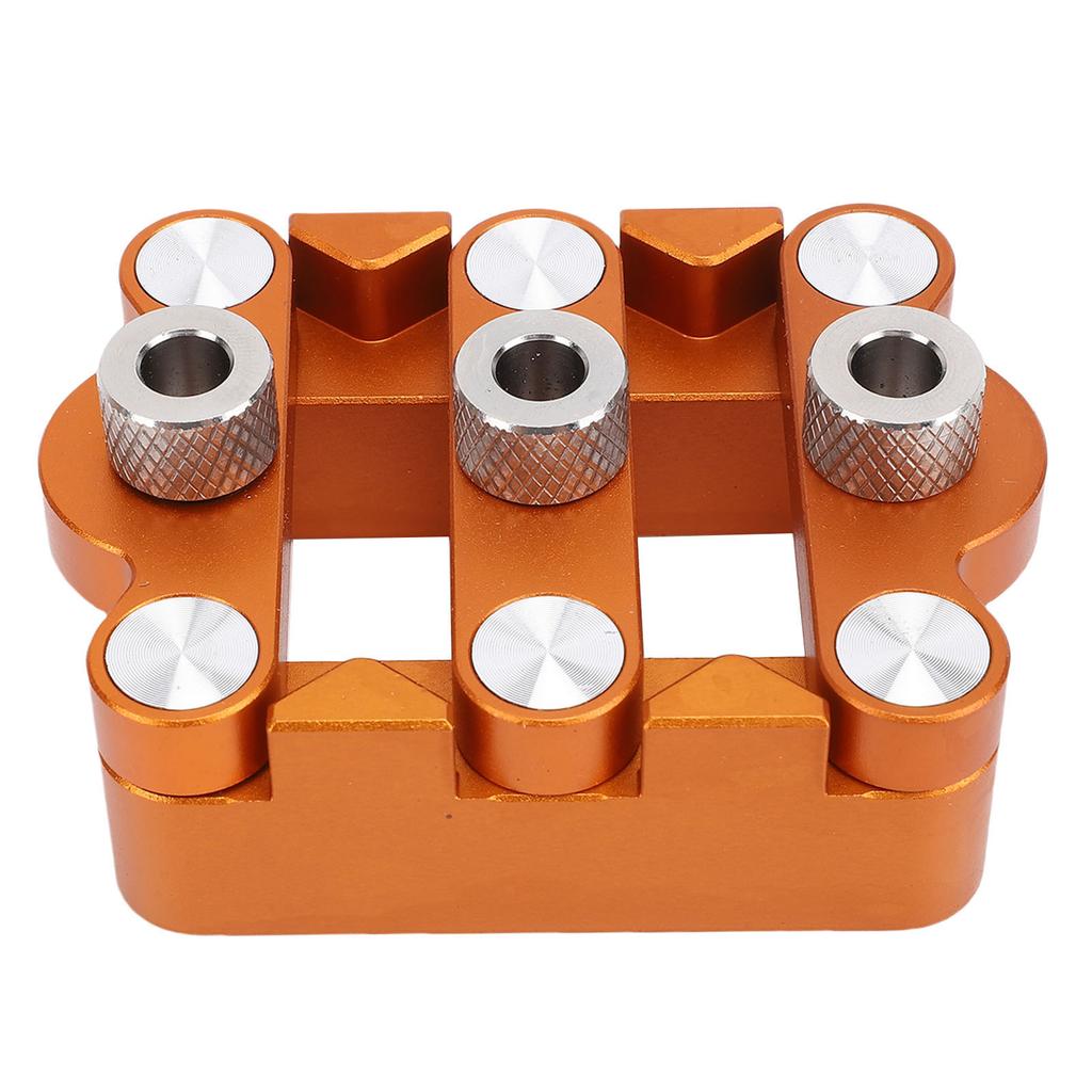 Wood Joint Punch Locator Woodworking Center Drilling Positioner Aluminum Alloy 6810mm Self