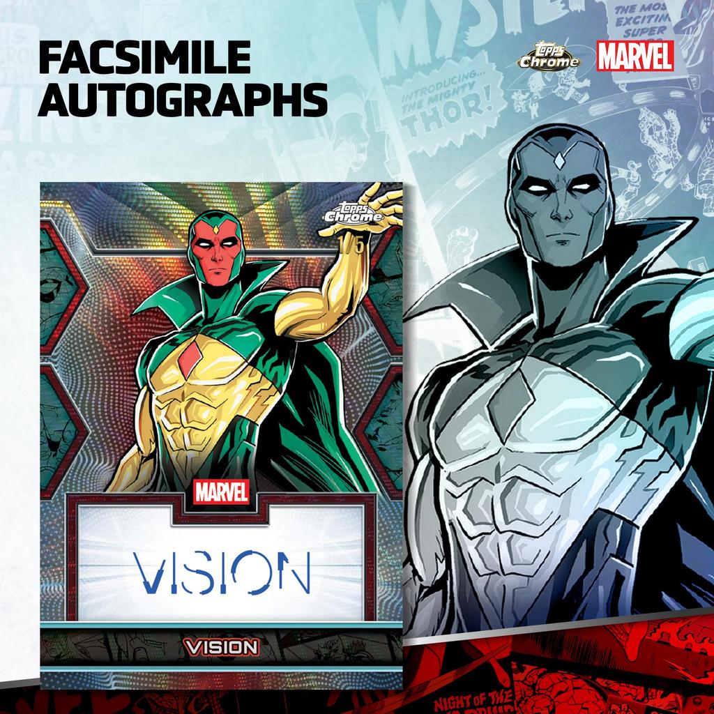 Topps Chrome Marvel Comics 2026 Value Box