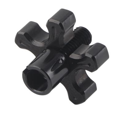 Regolatore universale del cavo della frizione in lega di alluminio CNC per modifica motocicletta Nero