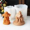 Flexible Silicone Mold Nordic House Shaped Candle Molds Scented Aromatherapy Making Mould Handmade Ornament Mould