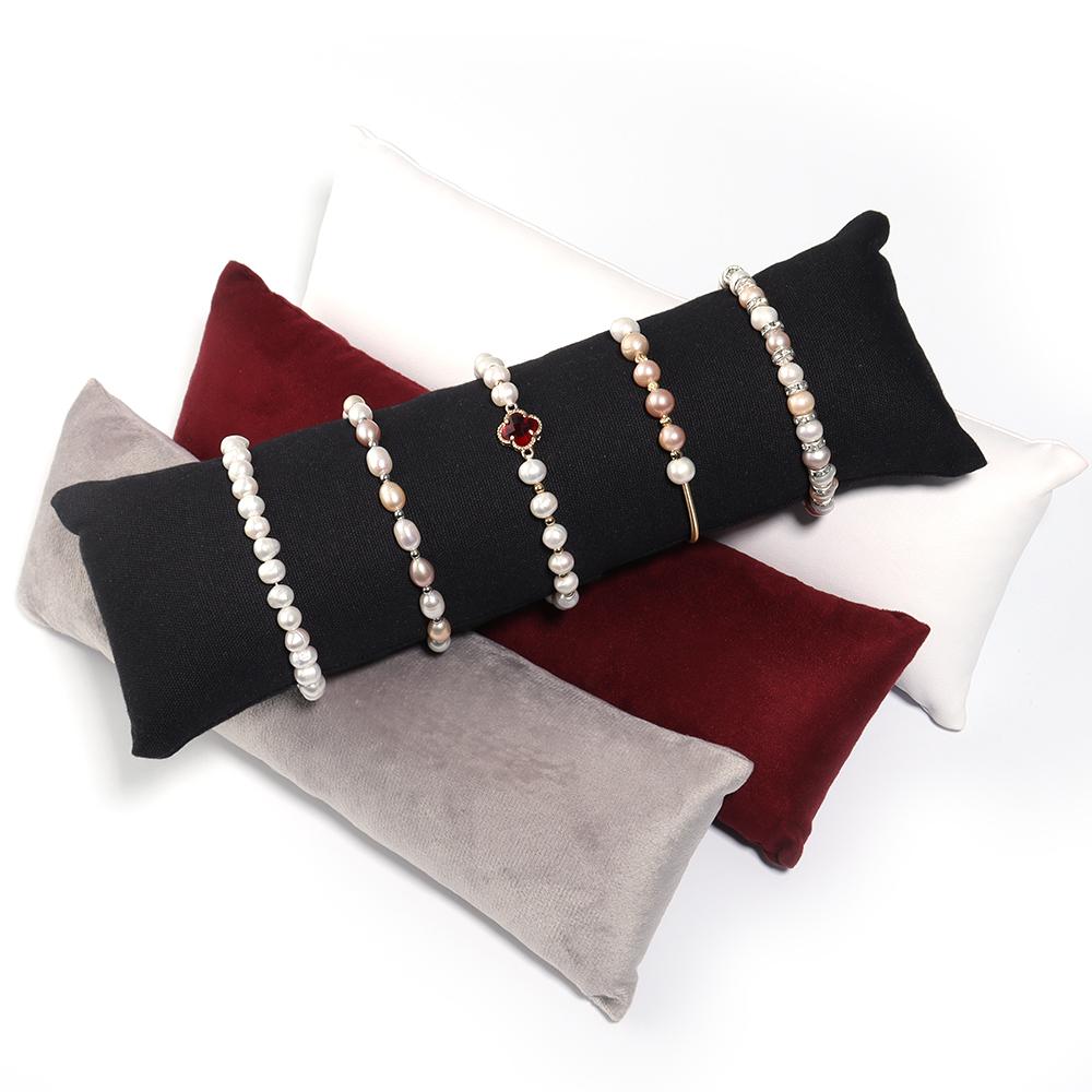 Schmuck Kissenständer Samt Halter Organizer Armband Etui Armreif Fußkettchen Uhrenständer Auslage Foto Requisite Großhandel