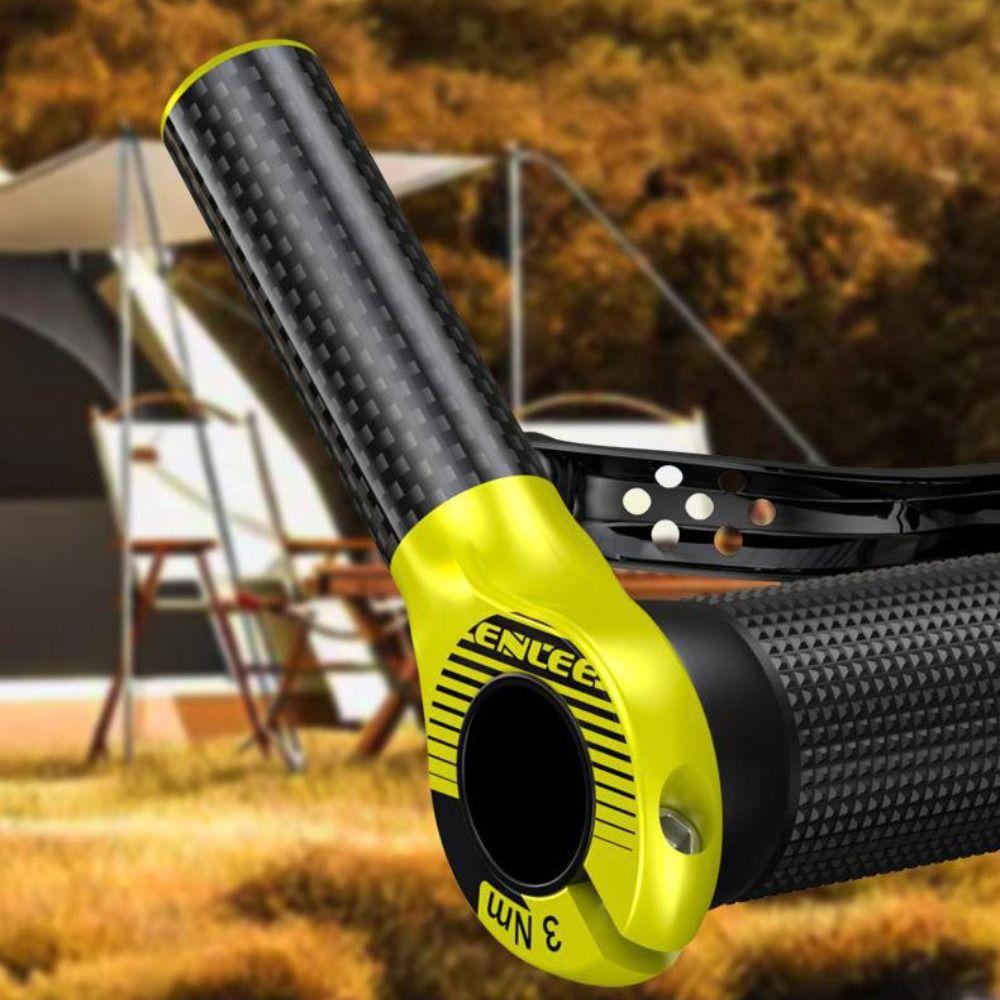 1 pár 22,2mm řídítka z uhlíkových vláken pro horské kolo Protiskluzová řídítka pro jízdní kolo Kolo