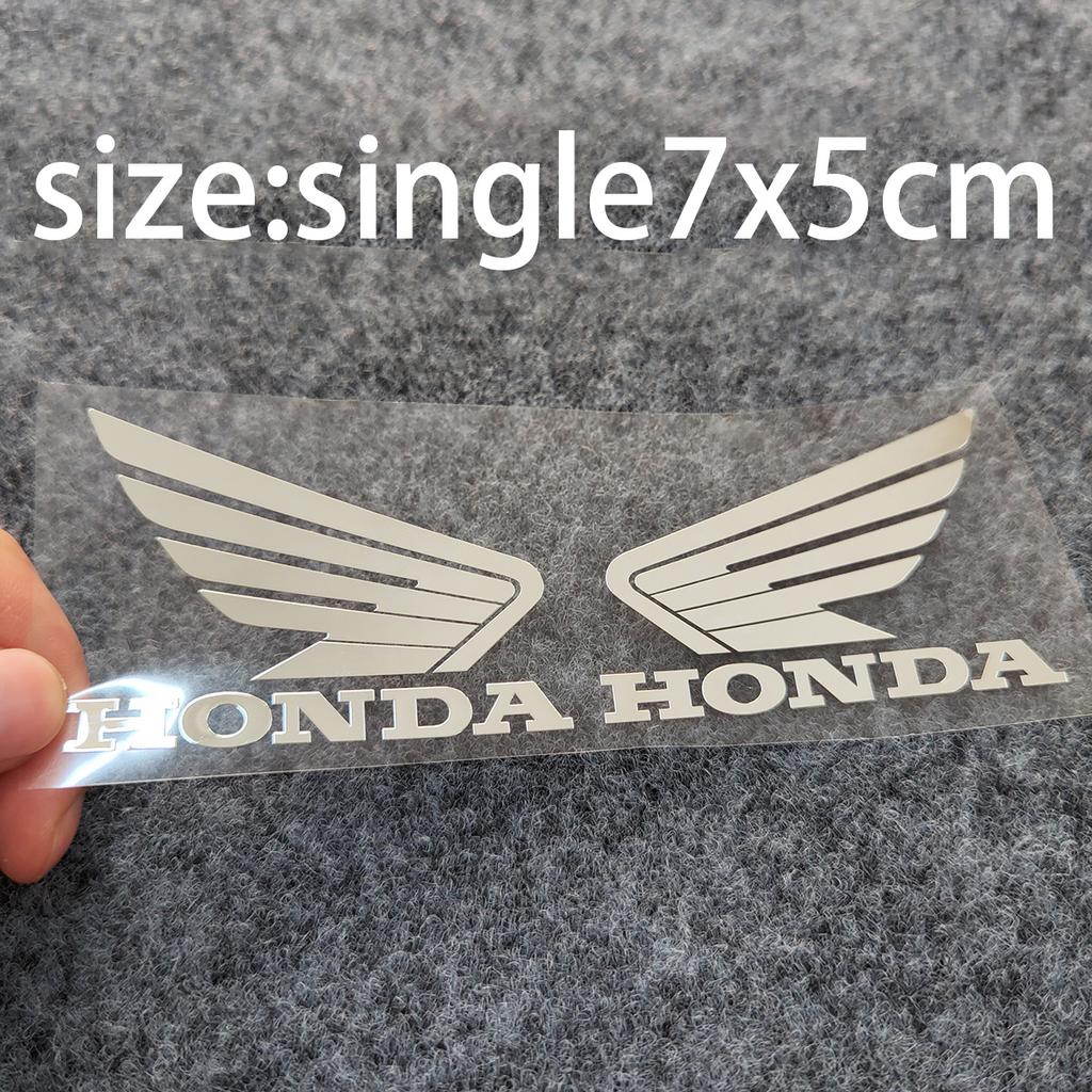 Metal Honda Sticker Logo Motorcycle Tank Helmet Bike Decal