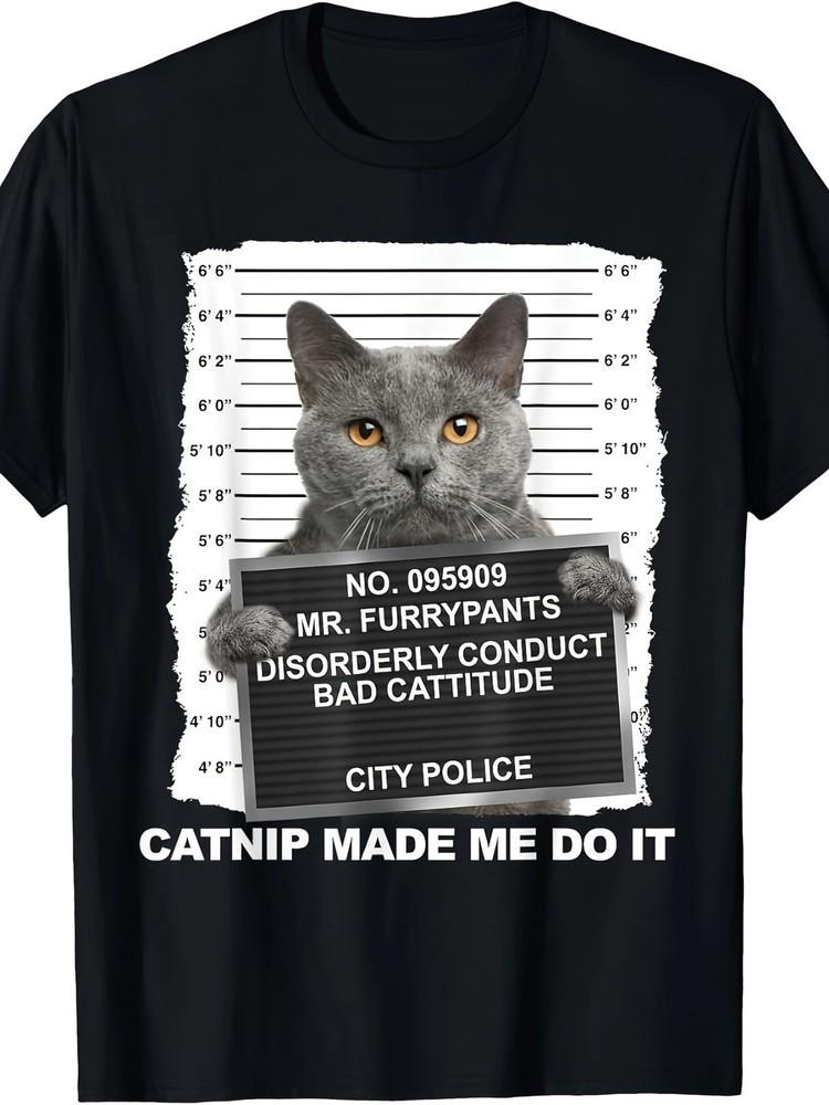 Funny Cat Tee T-Shirt Unisex T-Shirt XXXXL