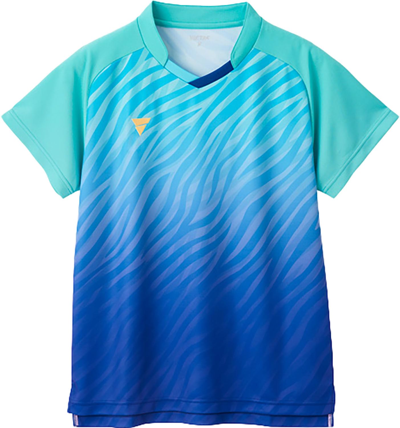 

Table Tennis Game Shirt JTTA Officially Approved Sweat Absorbent Quick Drying Unisex Available Blue M 512501 [Victus] V-GS501 140cm~4XL синій