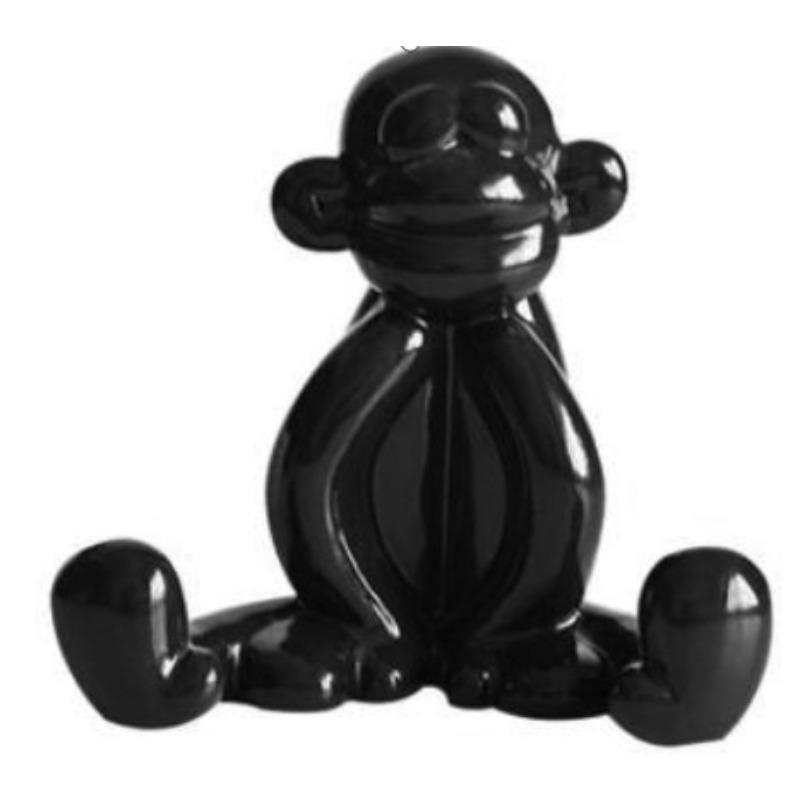 

Простое современное украшение в виде маленькой обезьянки из смолы, креативное украшение для дома, гостиная, детская комната, модель для кабинета, украшение комнаты