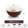 Net Celebrity Melamine Ramen Bowl: Two-Tone Creative Design, Large, Ideal for Mala Tang and Rice Noodles