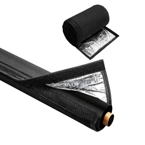 Air Conditioner Pipe Insulation Sleeve UV-Resistant Waterproof Universal Easy To Install 3 Layers HVAC Copper Pipe Insulation Cover