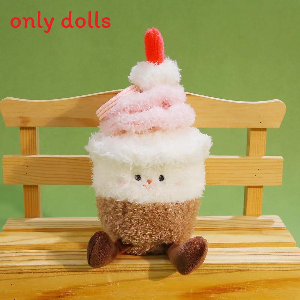 Plush Cake Toy Gift For Girlfriend And Friends With Polyester Fiber Softness