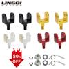 LINGQI RACING Pedal Brackets Foot Peg Holder Support Mount For Talaria Sting  Light Bee X E-bike  Modified Parts