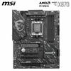 MSI X870 GAMING PLUS WIFI ATX Unterstützt AMD Ryzen SPS DDR5 Memory Boost PCIe x16 Motherboard, - 9000/8000/7000 Prozessoren, AM5-60A VRM, 8200+ MT/s