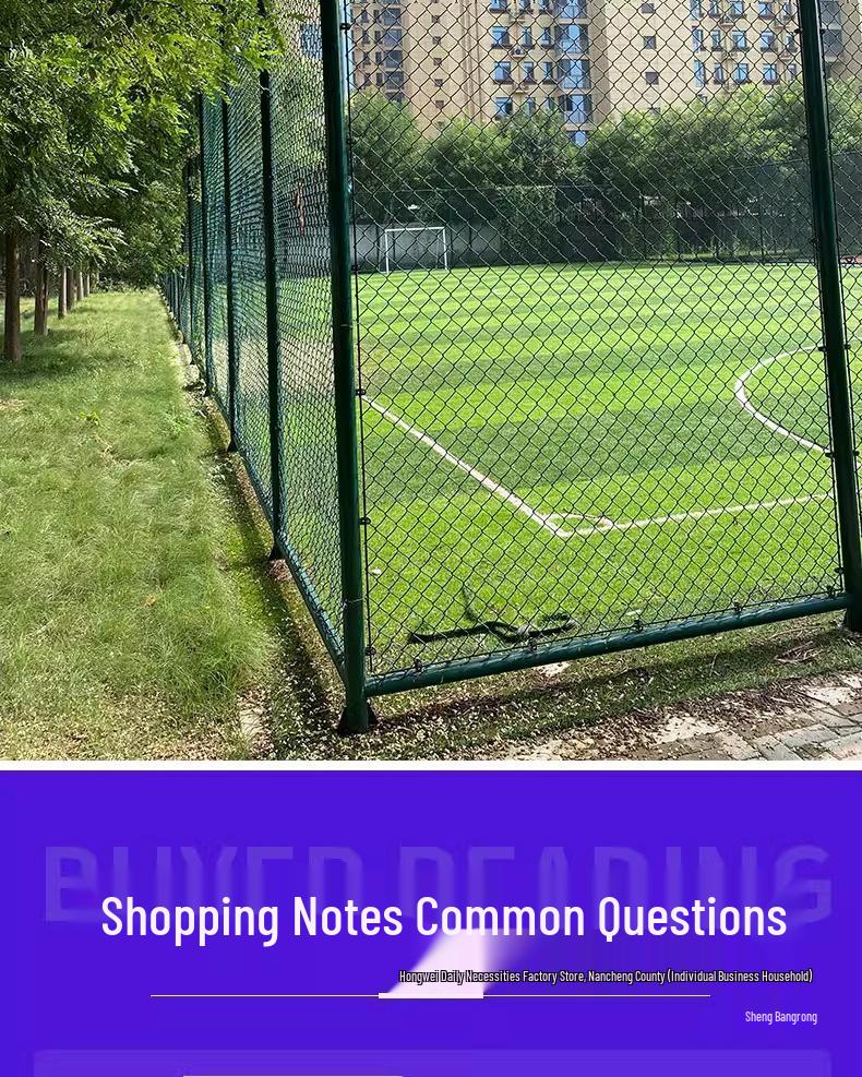 Chain Link Stadium and Court Fence for Sports Fields