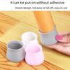 Silicone Anti-Slip Chair and Table Foot Protection Covers