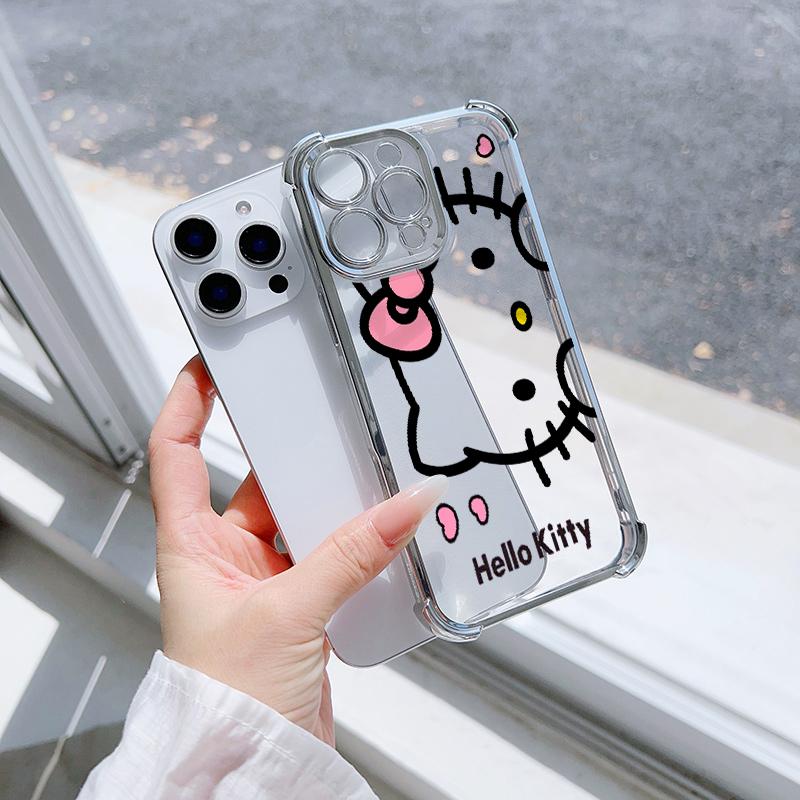 Cute Hello Kitty Shockproof Case For Huawei Honor 600 400 Lite Pro X9D X9A X9B X8C X8B X8A X7D X7A X6C X6D X6A X5B X5C 5G Casing