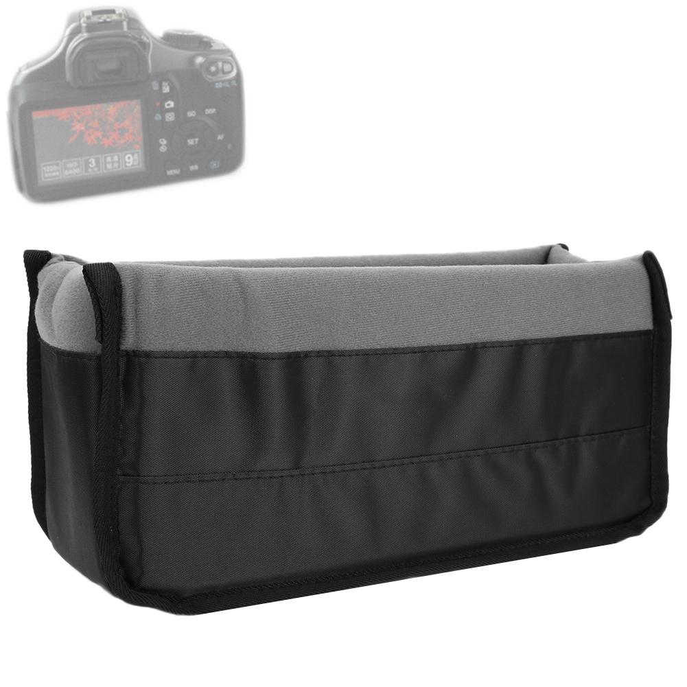 Waterproof Shockproof DSLR Camera Lens Insert Bag Padded Partition Case Pouch