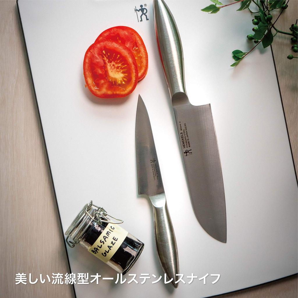 Henckels Santoku Knife 180mm Made In Stainless Steel Dishwasher Safe Made In Seki Gifu Prefecture Japanese "Milano Japan" City, [Authorized Product]