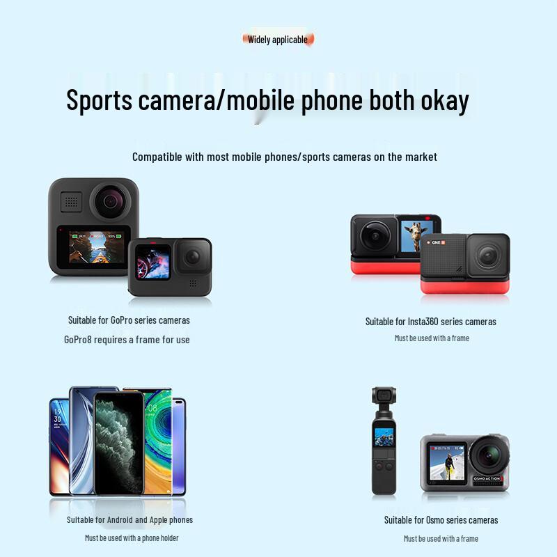 TELESIN Action Camera Mounts & Accessories