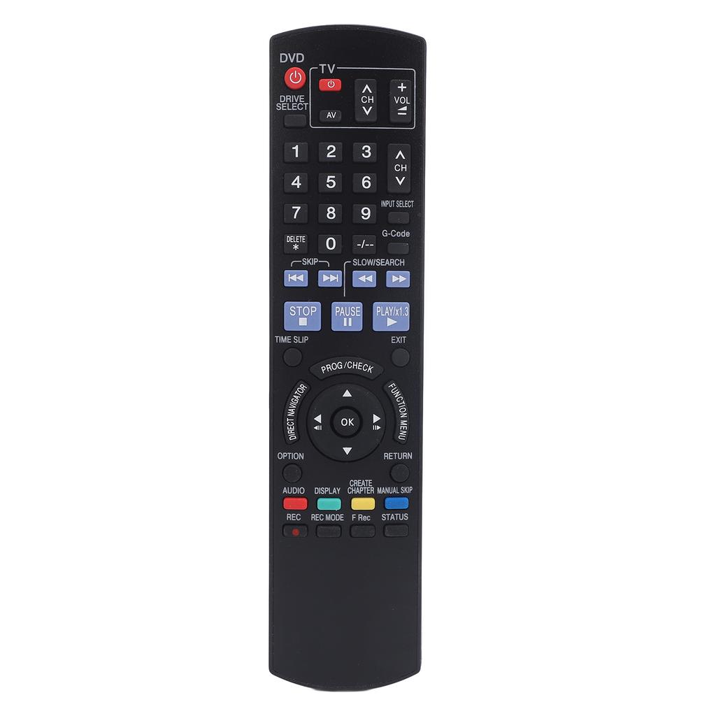 Dvd Recorder Remote Control N2QAYB000133 Replace Remote Control for DMR‑EH57 EX77 EH58 EH68